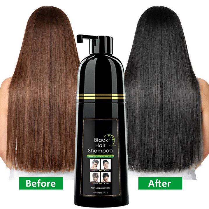 Black hair Dye Shampoo by Orchip