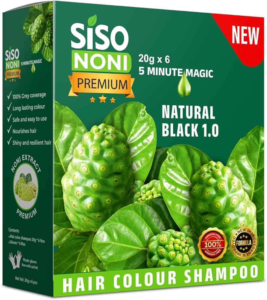 Black Hair Dye Shampoo