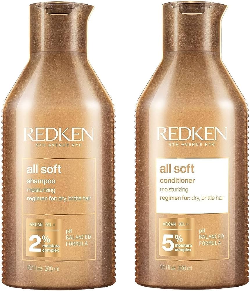 Redken All soft shampoo, redken shampoo and conditioner set