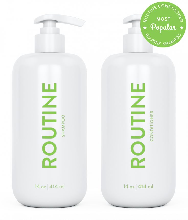 Routine Shampoo and Conditioner